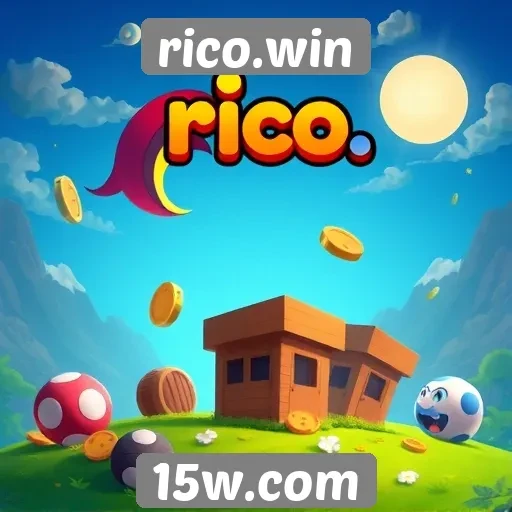 Exploração dos jogos disponíveis em rico.win