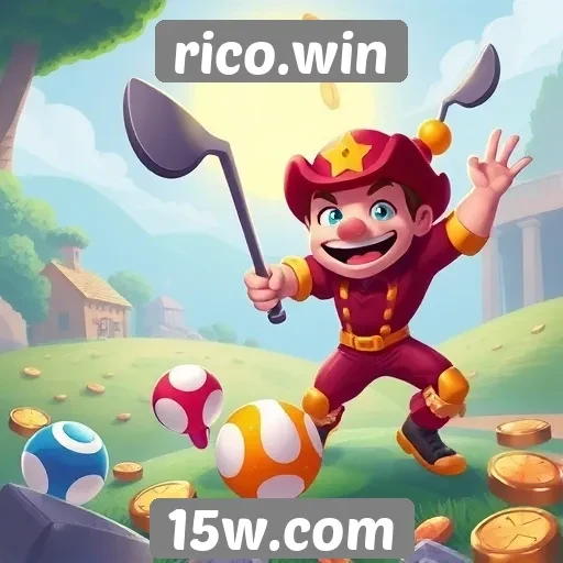Desempenho de jogos populares no rico.win